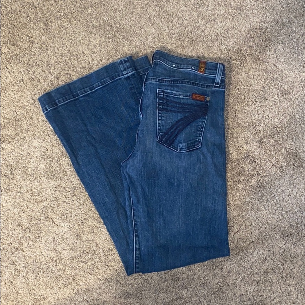 7 for all Mankind Dojo Jeans Size 30 Inseam 31